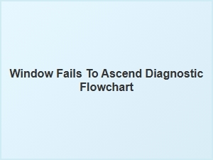 Troubleshooting a Window That Won't Go Up
